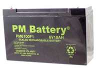8538C81H03: PowerSonic 6V/10AH SLA battery