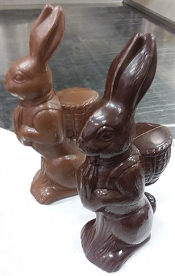 Easter Bunny Belgian Solid Dark Chocolate
