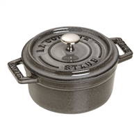 Staub Cast Iron Mini Cocotte 0.275Qt Grey