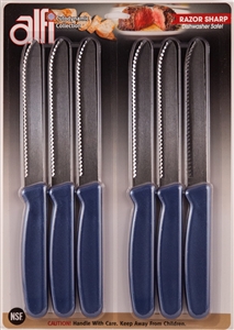 American made knives, kitchen knives made in USA, Aerospace Precision Cutodynamic Knives 6 set Rounded Tip