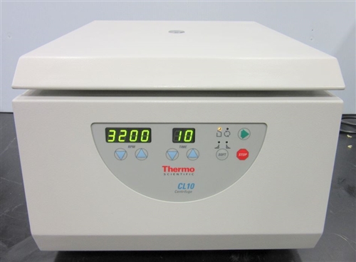 Thermo Scientific CL10 Centrifuge with FG-3 Rotor & Sleeves