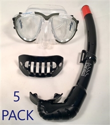 5 PACK Canam Starter Mask and Snorkel Kit