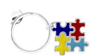 Puzzle Keychain