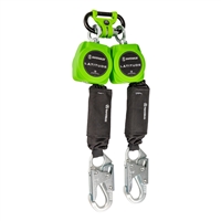 6' Dual Web Self Retracting Lifeline is both compact and lightweight for ease-of-use and all-day comfort.