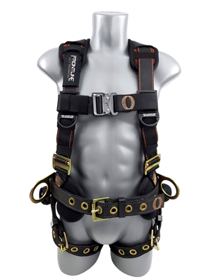 Frontline 100CTB Combatâ„¢ Construction Full Body Harness with Tongue Buckle Legs and Trauma Straps