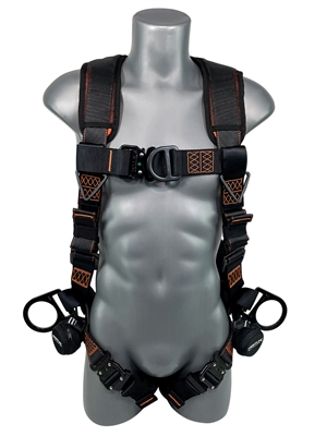 Frontline 105CFTB Combatâ„¢ Vest Style Harness with Front Side D-Rings and Suspension Trauma Straps