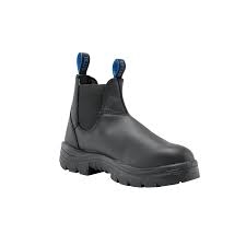 The Hobart is a Menâ€™s 6-inch elastic-sided romeo slip on Ankle Boot. The Hobart safety boot participates in the American Diabetes Association and is suitable for those with ultra-sensitive feet, needing additional comfort and protection.