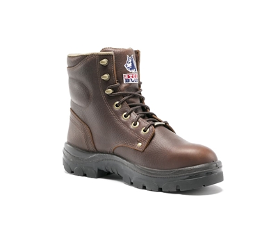 ARGYLE Oak Steel Toe Boots