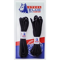 Steel Blue Laces exceed industry standards for their tensile strength and anti-abrasive qualities. Choose from a variety of styles and diameters to suit your specific safety boot and your particular work environment.