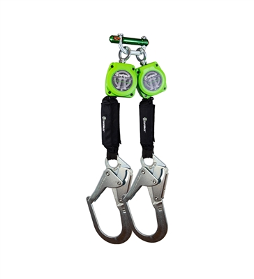 6' Web Dual-Leg Retractable with Steel Rebar Hooks & 9013 BWB