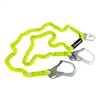 SAFEWAZE-FS596 6' DUAL LEG 100% STRETCH LOW PROFILE LANYARD