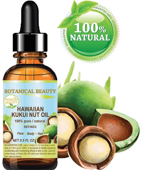 Botanical Beauty KUKUI NUT OIL HAWAIIAN