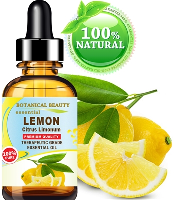 Botanical Beauty LEMON ESSENTIAL OIL 100% Pure