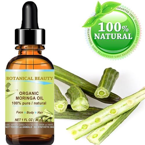 Botanical Beauty MORINGA OIL CERTIFIED ORGANIC