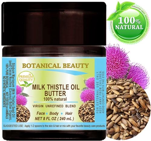 Milk Thistle Oil Butter Botanical Beauty