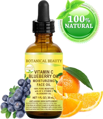 Botanical Beauty VITAMIN C BLUEBERRY Face OIL