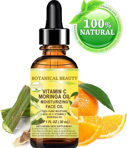 Botanical Beauty VITAMIN C MORINGA Face OIL