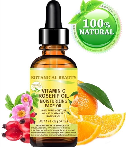 Vitamin C Rosehip Face Oil Botanical Beauty