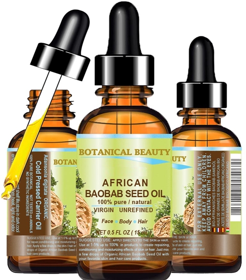 African Baobab Seed Oil Organic Botanical Beauty