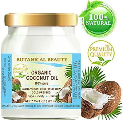 Coconut Oil Wild Growth Organic Botanical Beauty