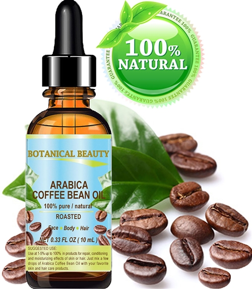 Arabica Coffee Bean Oil Brazilian Botanical Beauty