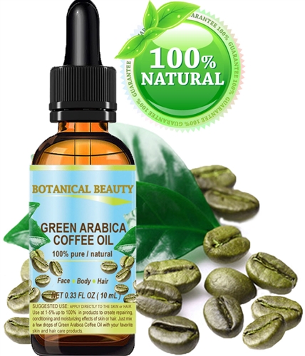 Green Arabica Coffee Oil Brazilian Botanical Beauty