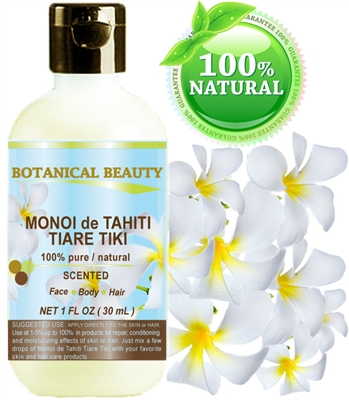 Botanical Beauty MONOI de TAHITI TIARE TIKI  Oil