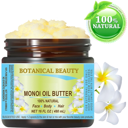 Botanical Beauty  ORGANIC MONOI de TAHITI TIARE BUTTER