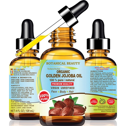 Botanical Beauty ORGANIC JOJOBA OIL