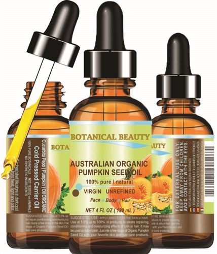 Organic Pumpkin Seed Oil Australian Botanical Beauty