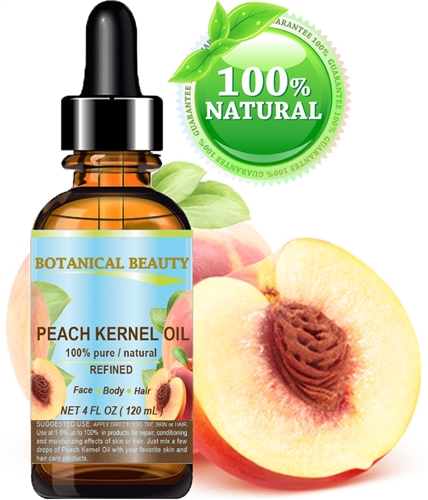 Botanical Beauty PEACH KERNEL OIL  100% Pure