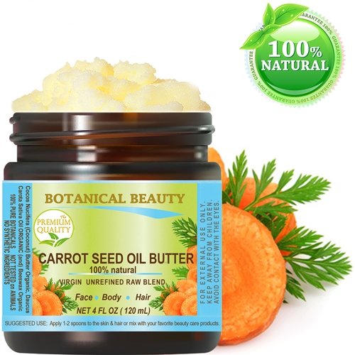 Botanical Beauty CARROT SEED BUTTER organic