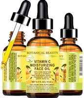 Vitamin C Moisturizing Face Oil Organic Botanical Beauty