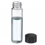 8 ML E-C VIAL, GLASS CLR, 15-425 CAP