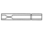 Liner for Varian, Frit Split, 72mm L