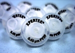 Syringe filters (17mm, 0.45um, RC), 100/pkg
