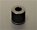 Cap Screw 8mm Open Top PP Black, 100/pkg