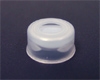 Caps, Poly Crimp™, CLEAR, w/Septa PTFE