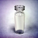Vials, Snap Ring 2mL 11mm Wide Mouth Clear Glass