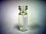 Vials, Snap Seal, 2mL 11mm Wide Mouth Clear Glass Marking Spot