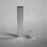 Shell Vial, 700µL, 8x40mm,Polypropylene, Ltd. Vol. w/ Snap Plug