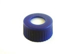 Cap Pak, Screw Blue w/ Bonded PTFE/Sil Single Slit Septa, 100/pkg