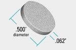 Disc SS 2µm Ø.500 x .062