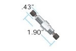 BPR Cartridge, 250psi (17 bar) with SST holder