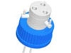 Vaplock BOTTLE CAP, with Helicoil 1/4-28 ports, for GL45 bottle; 3 lines w /valves
