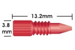 Headless Nut 6-32 Coned 1/32in