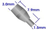 MicroFerrule Conductive 360µm