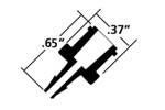 Fem Luer-Barb Adapt 3/32 ID Tefzel