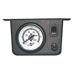 Air Lift 26156 Single Needle Gauge with 2" Lighted Panel Universal