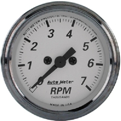 Auto Meter 1994 American Platinum 7000 Tachometer Gauge